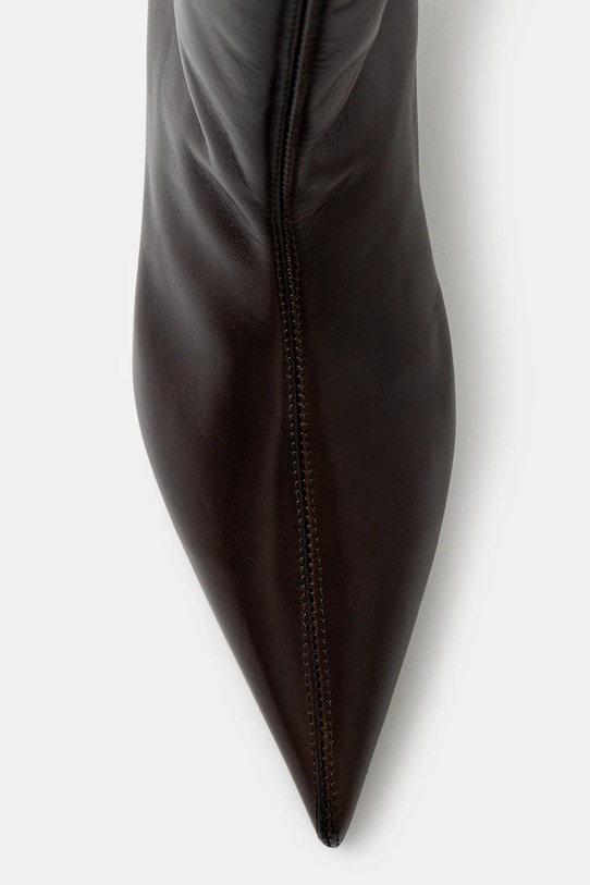 Anine Bing ghete de piele tall hilda maro A.14.11484