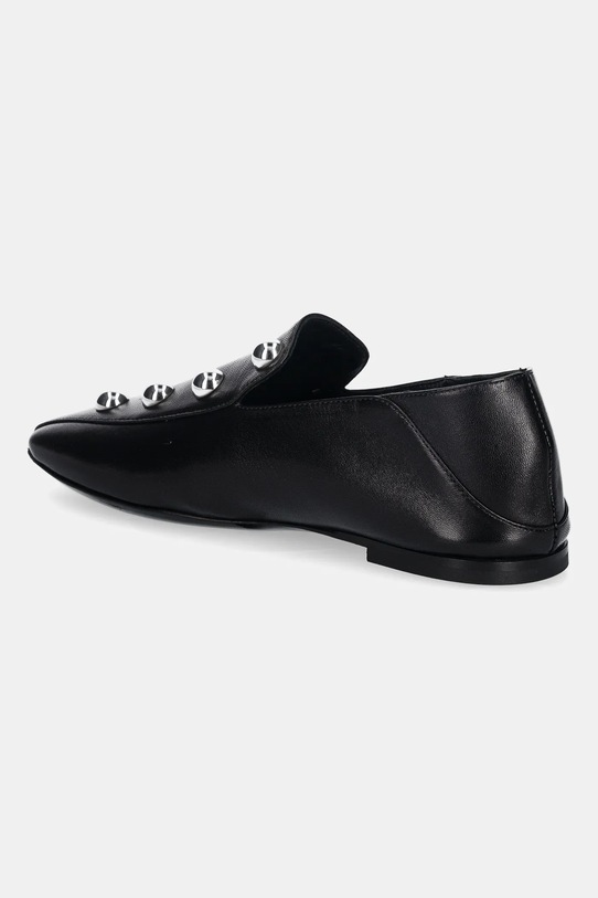 Obuwie IRO mokasyny skórzane Cloclo Studs WM70CLOCLOST.BLA01 czarny