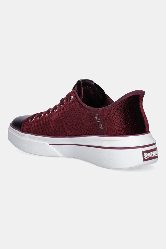 Obuwie Skechers tenisówki SNOOP ONE - VELVET SNOOP 186037 bordowy