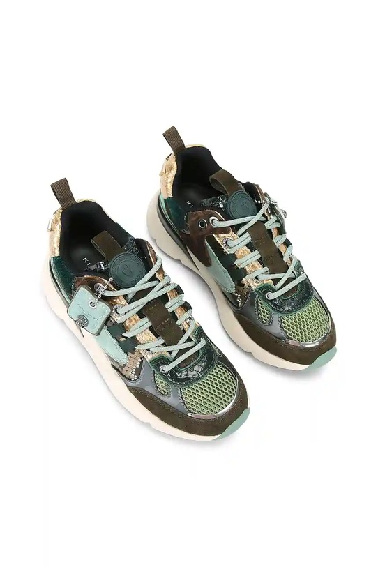 Kurt Geiger London sneakersy Kurt Runner 5064379619 zielony AW25