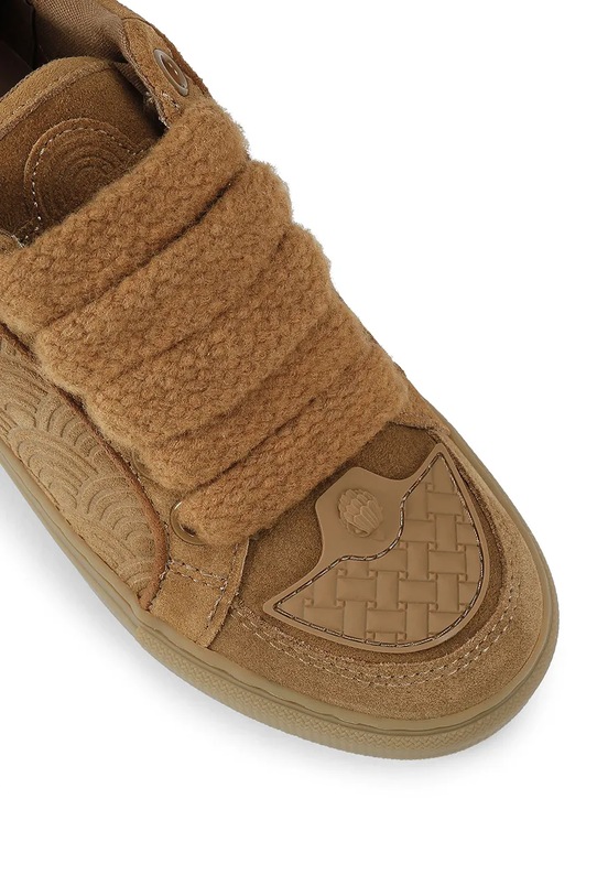 Obuća Tenisice od brušene kože Kurt Geiger London Southbank Tag 493348209 smeđa