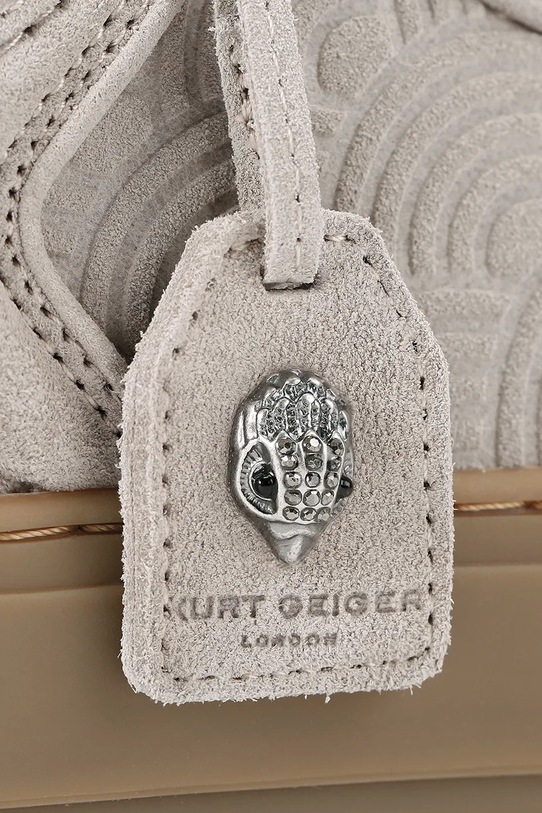 Kurt Geiger London sneakersy zamszowe Southbank Tag 493347209 beżowy
