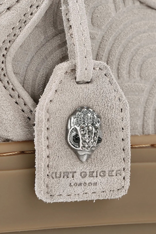 Tenisice od brušene kože Kurt Geiger London Southbank Tag 493347209 bež