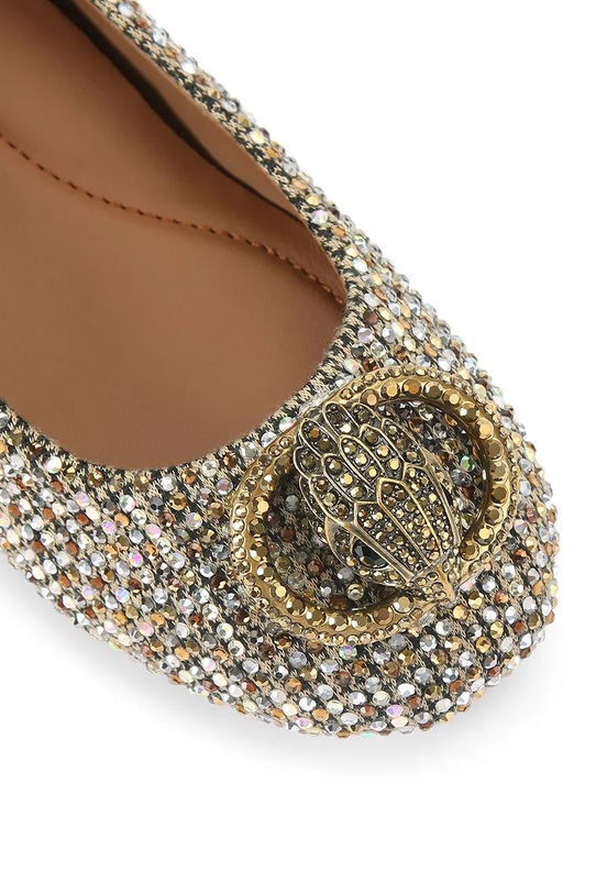 Obuwie Kurt Geiger London baleriny Chelsea Ballerina 5000643609 złoty