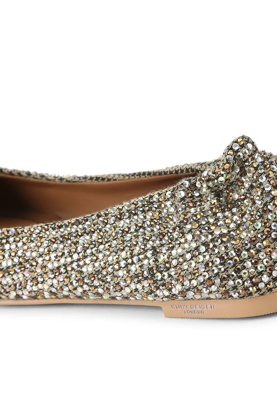 Kurt Geiger London baleriny Chelsea Ballerina 5000643609 złoty