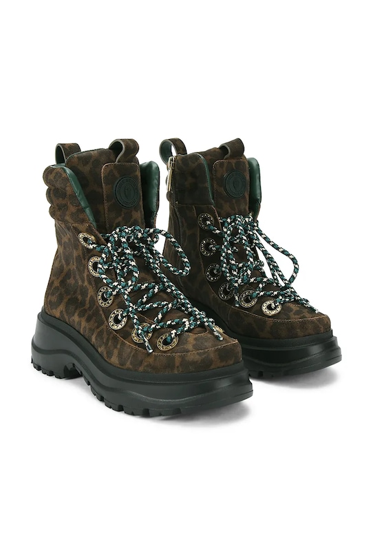 Gležnarji iz semiša Kurt Geiger London Kensington Hiker 4991835289 rjava