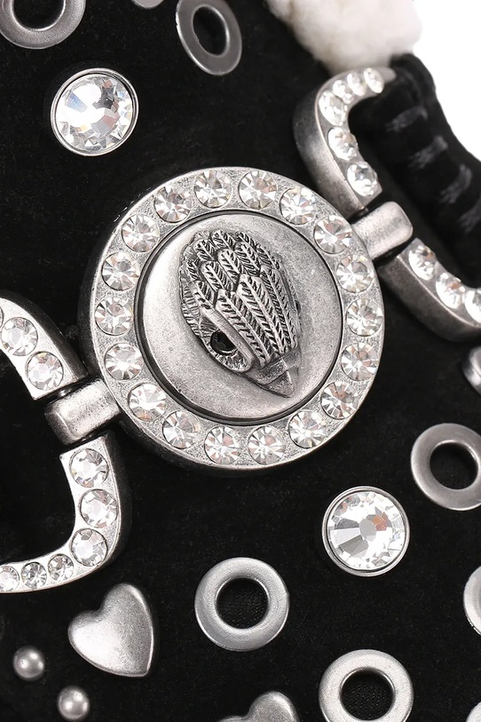 Kurt Geiger London śniegowce zamszowe Mansion Cosy Boot czarny 4993900029