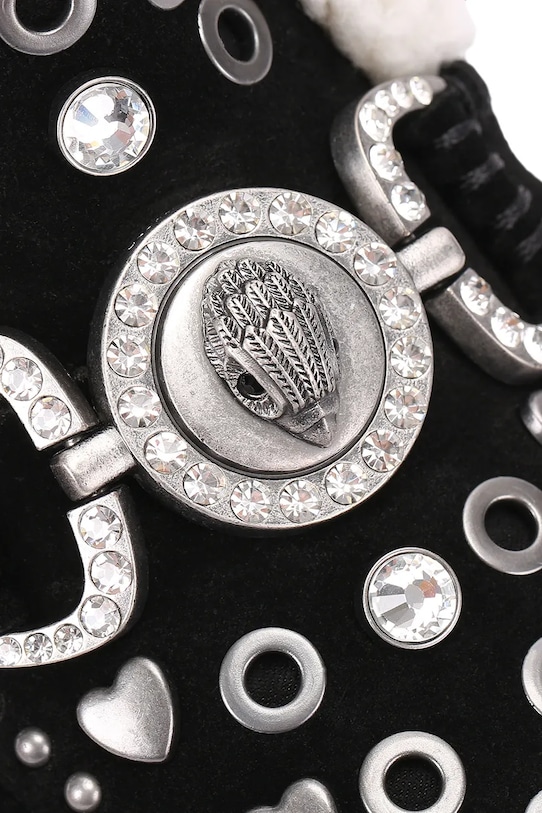 Kurt Geiger London śniegowce zamszowe Mansion Cosy Boot czarny 4993900029