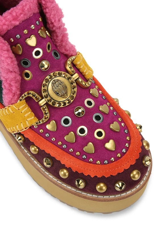 Obuwie Kurt Geiger London śniegowce zamszowe Mansion Cosy Boot 4993969029 multicolor