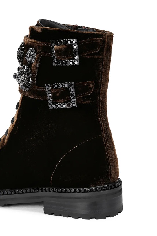 Čizme Kurt Geiger London Stoop Combat Boot smeđa 4995235789