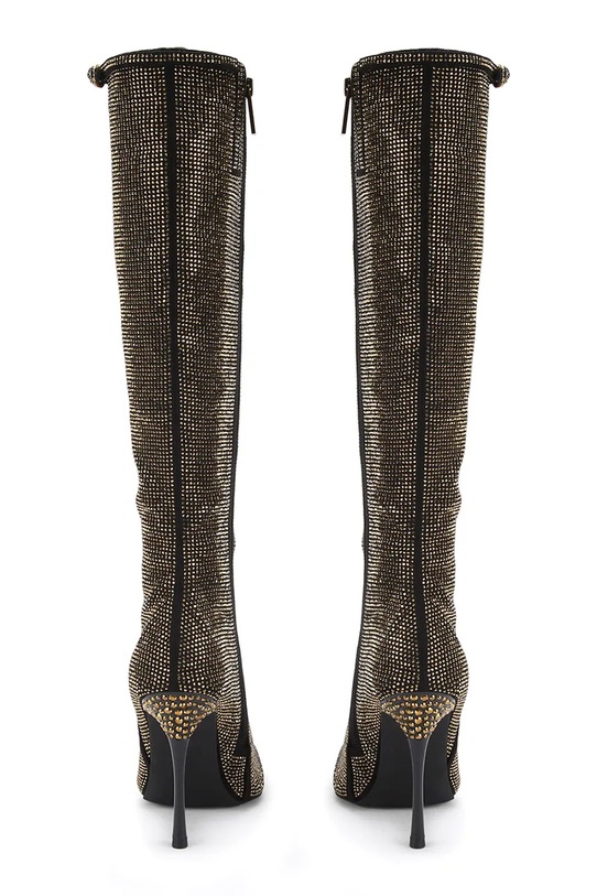 Obuwie Kurt Geiger London kozaki Mayfair Point Knee Boot 4992705609 czarny