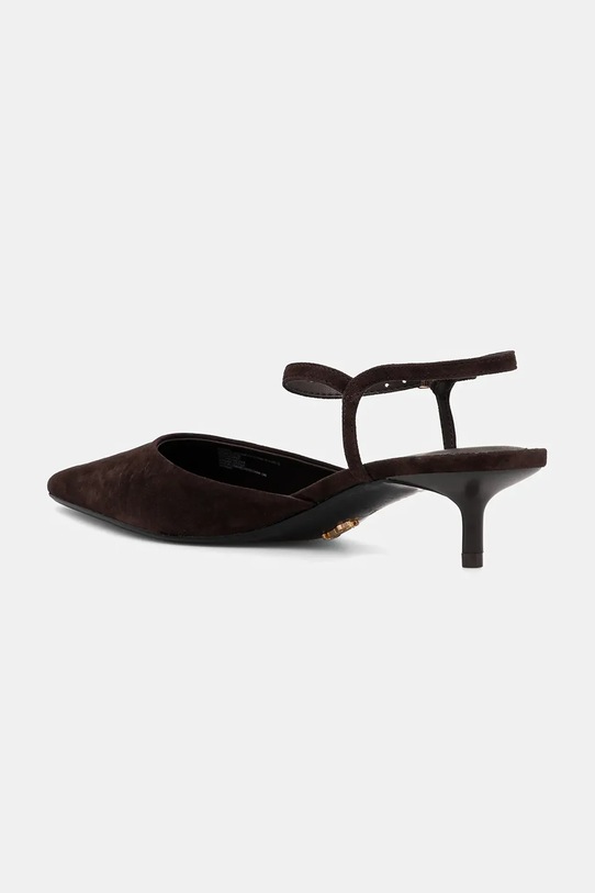 Obuwie Steve Madden szpilki zamszowe Adelaide 11004721.205 brązowy