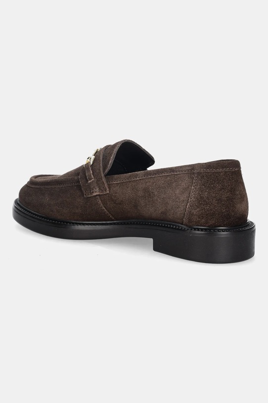 Obuwie Steve Madden mokasyny zamszowe Huddles 11002911.205 brązowy