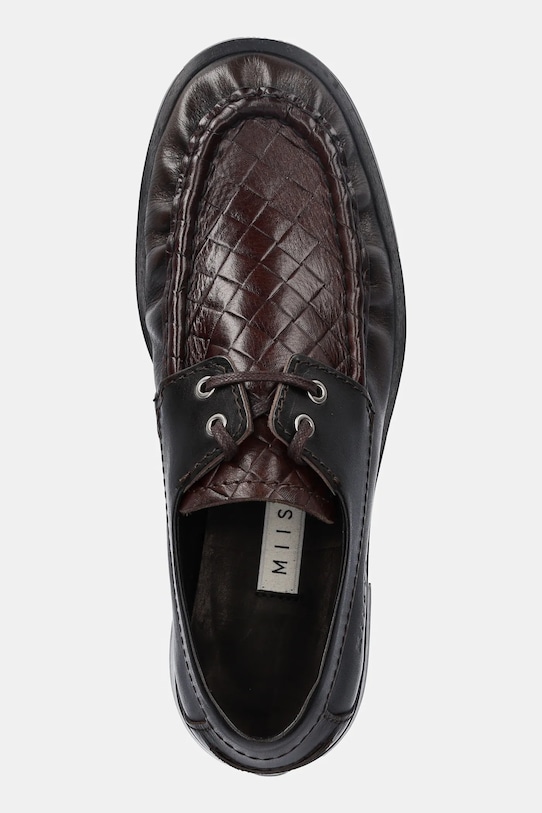 Miista mocasini de piele Edelira maro E8.4074
