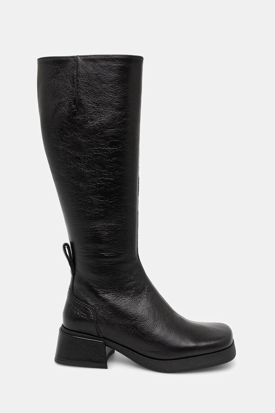 Miista kozaki skórzane Brunildha E8.4057 czarny AW25