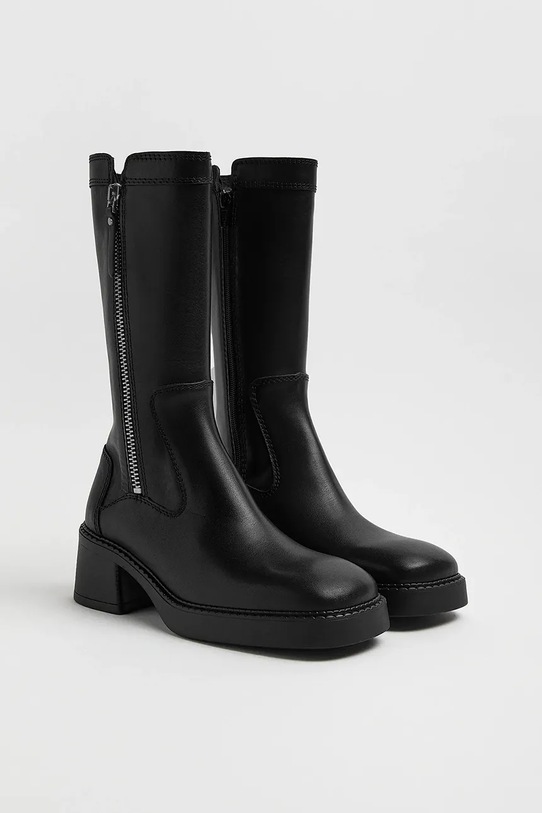Miista botki skórzane Anke E8.3988 czarny AW25