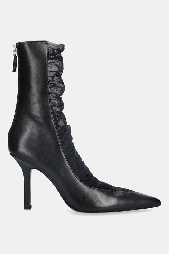 Δερμάτινες μπότες Patrizia Pepe 2Y0020.V038.K103 μαύρο AW25