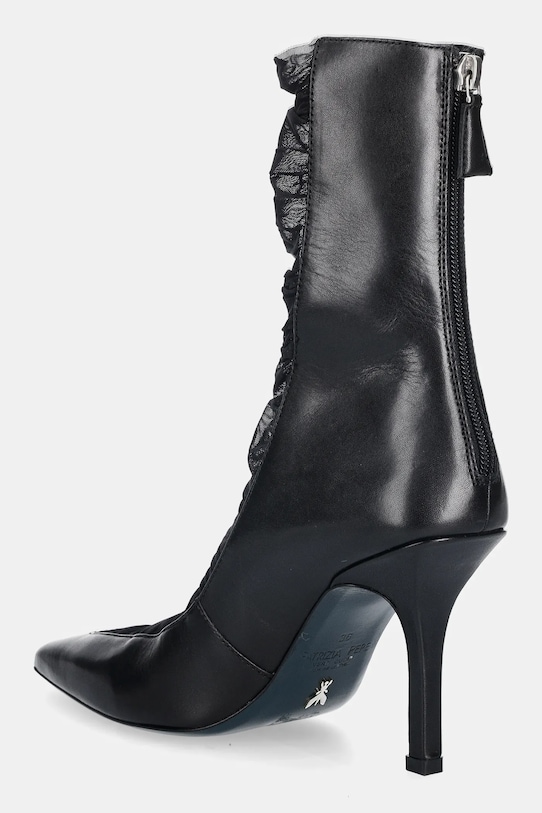 Obuwie Patrizia Pepe botki skórzane 2Y0020.V038.K103 czarny