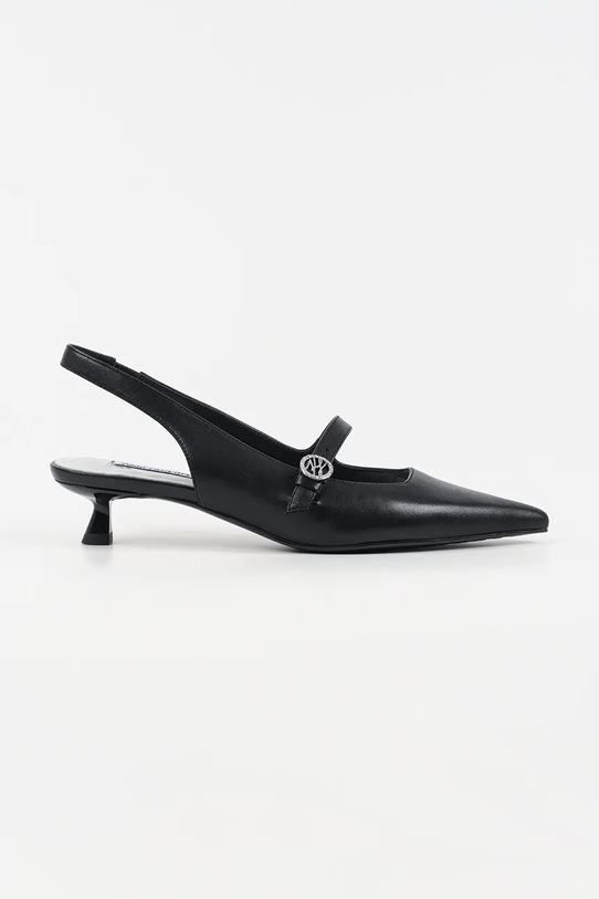 Karl Lagerfeld szpilki skórzane PASHA 5-8 cm czarny KL30117.000