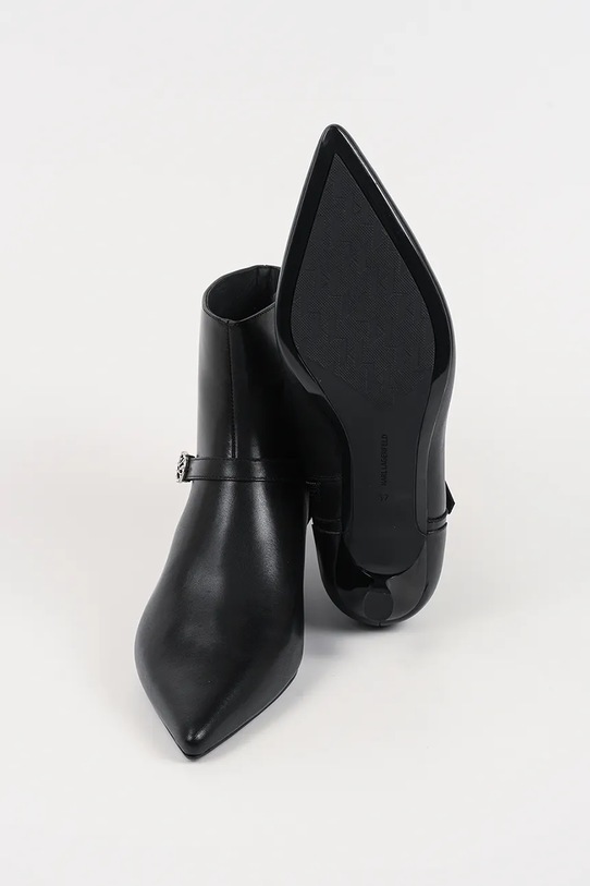Karl Lagerfeld botki skórzane PASHA KL30168.000 czarny