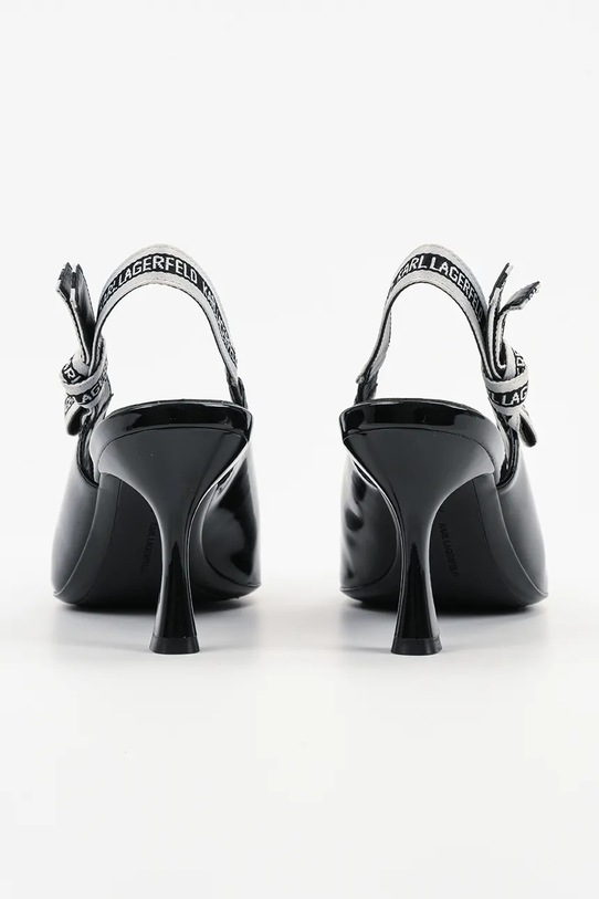 Încălțăminte Karl Lagerfeld stilettos de piele SIENNA KL32708A.1BP negru