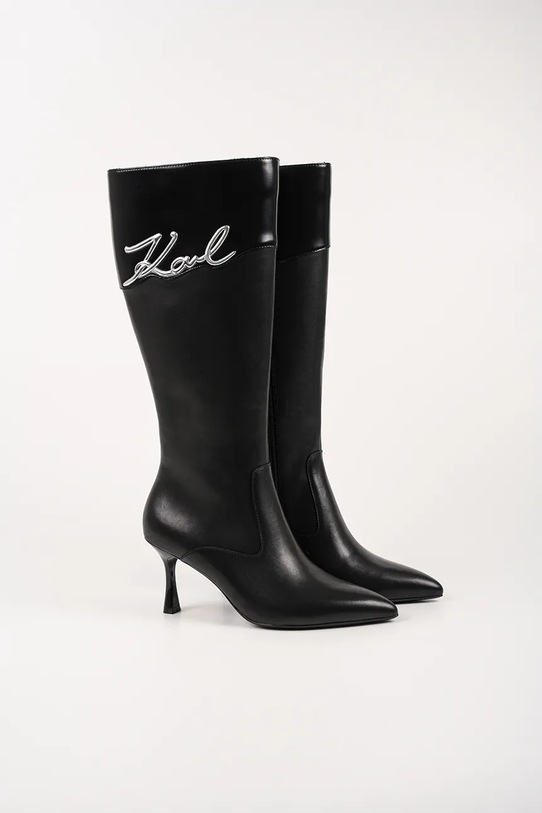 Karl Lagerfeld kozaki SIENNA KL32775.000 czarny NC25