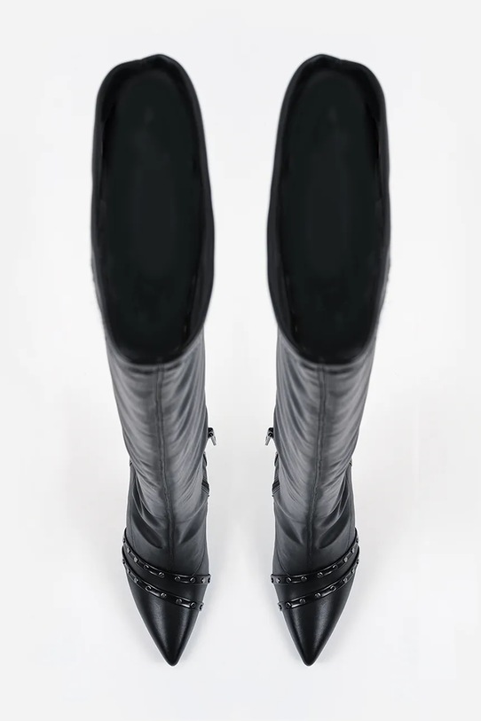 Karl Lagerfeld kozaki SARABANDE czarny KL30987.F0X