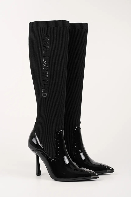 Karl Lagerfeld kozaki PANDARA KL31373.400 czarny AW25
