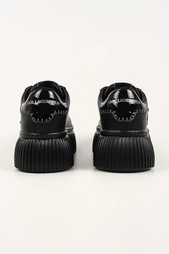 Obuwie Karl Lagerfeld sneakersy skórzane KREEPER LO KL42372C.00X czarny