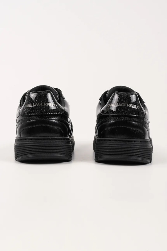 Obuwie Karl Lagerfeld sneakersy skórzane KOURTNEY KL63025.00X czarny