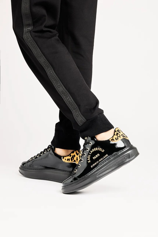 Karl Lagerfeld sneakersy skórzane KAPRI KL62539J.100