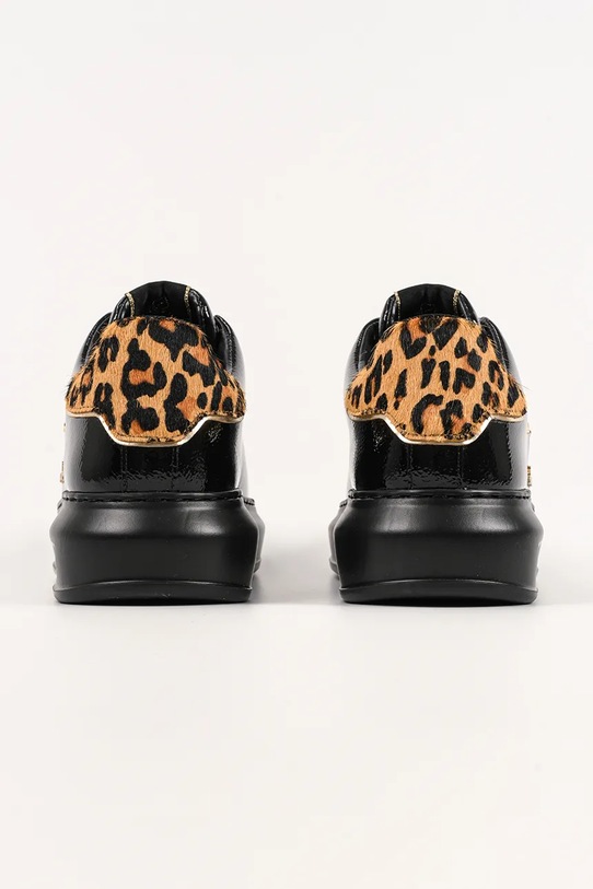 Obuwie Karl Lagerfeld sneakersy skórzane KAPRI KL62539J.100 czarny