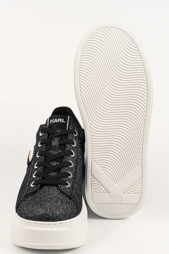 Δερμάτινα αθλητικά παπούτσια Karl Lagerfeld ANAKAPRI KL63531N.G0S μαύρο