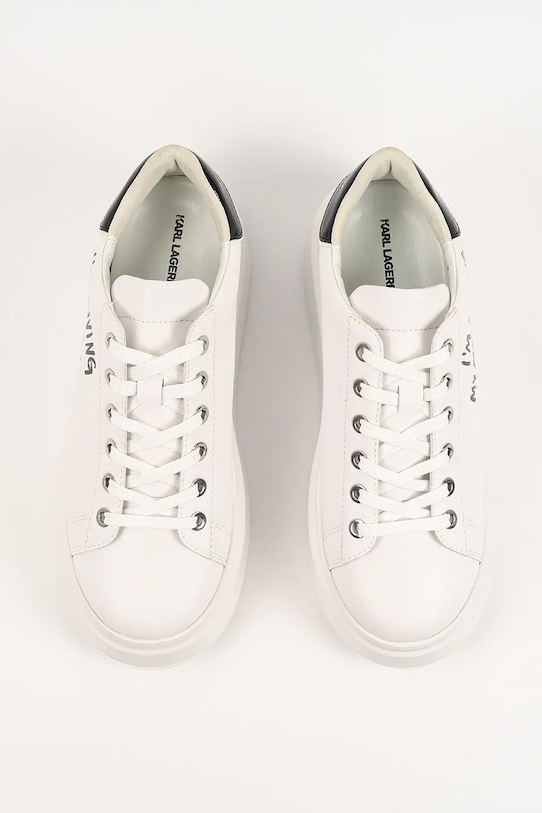 Karl Lagerfeld sneakers in pelle ANAKAPRI bianco KL63512.011