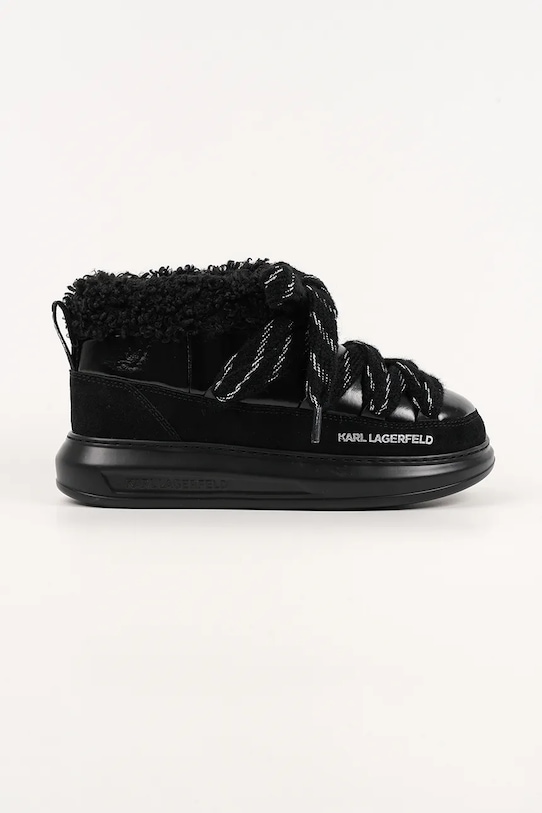 Зимові чоботи Karl Lagerfeld KAPRI KOSI з утепленням чорний KL44525.70X