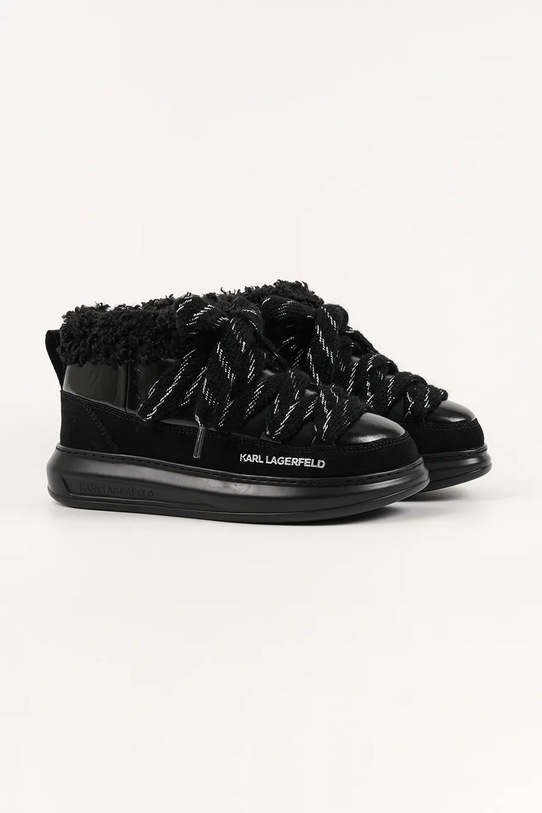Karl Lagerfeld śniegowce KAPRI KOSI KL44525.70X czarny NC25