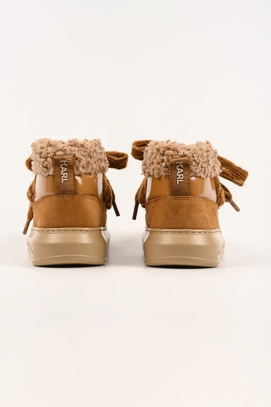 Obuwie Karl Lagerfeld śniegowce KAPRI KOSI KL44525.7T2 brązowy