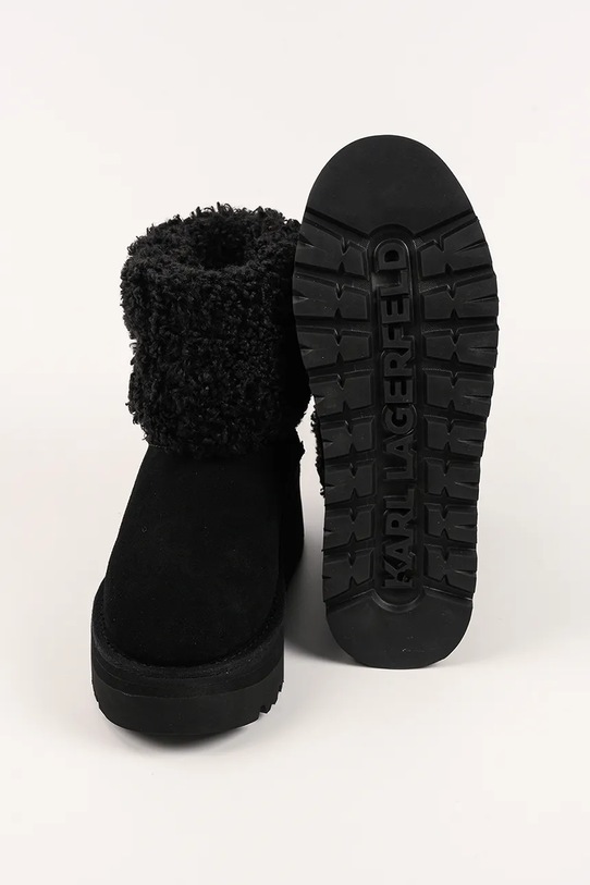 Karl Lagerfeld śniegowce SKYLAR KL48653.700 czarny