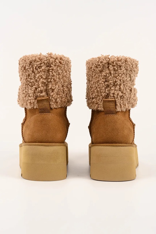 Obuwie Karl Lagerfeld śniegowce SKYLAR KL48653.7T2 brązowy