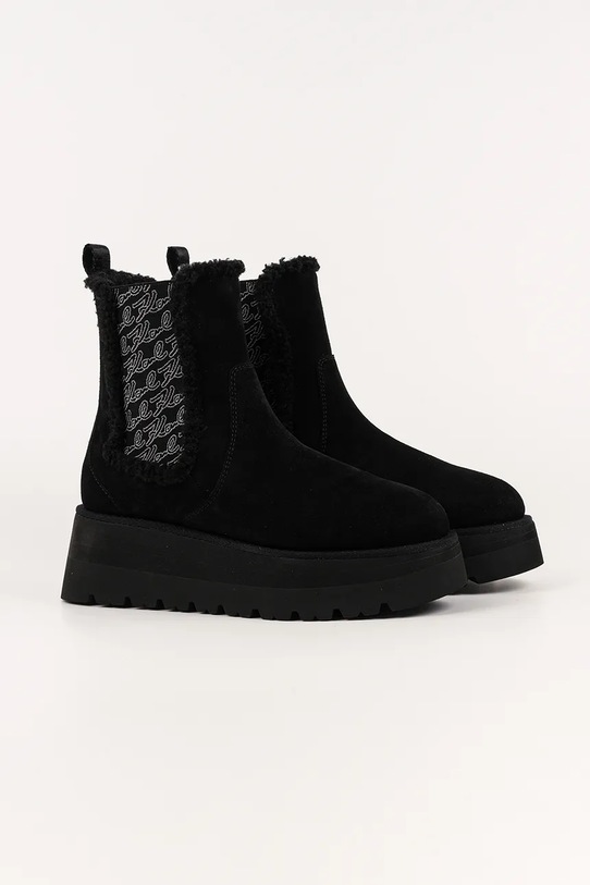 Karl Lagerfeld śniegowce SKYLAR KL48662.500 czarny NC25
