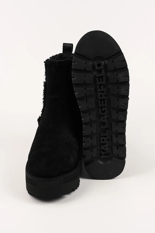 Karl Lagerfeld śniegowce SKYLAR KL48662.500 czarny