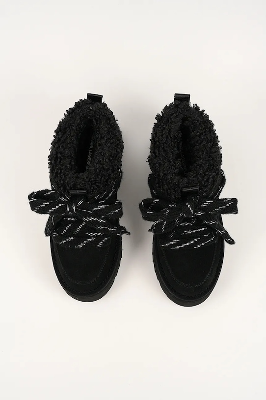 Karl Lagerfeld śniegowce SKYLAR czarny KL48632.500