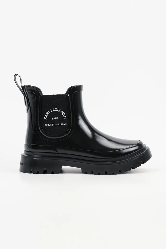 Karl Lagerfeld kalosze K/TORRENT czarny KL47140.V00
