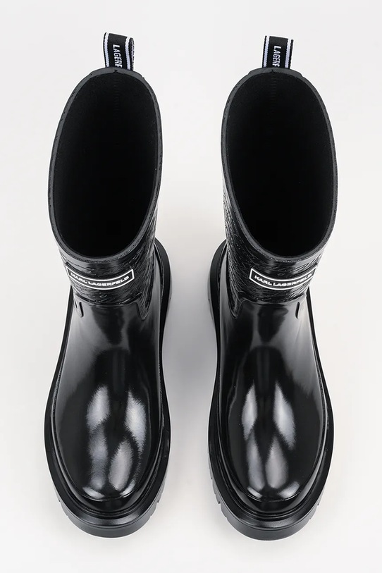 Karl Lagerfeld kalosze K/TORRENT czarny KL47170.V00