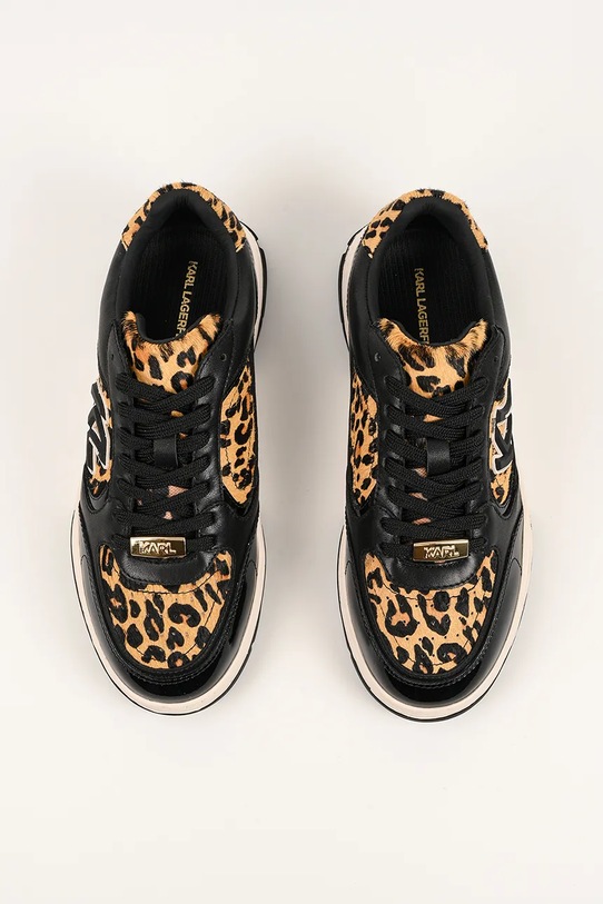 Karl Lagerfeld sneakersy KOURTNEY czarny KL63026.402