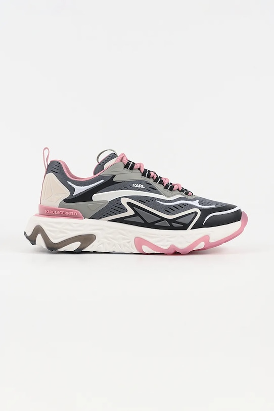 Karl Lagerfeld sneakersy BLAZE syntetyczny szary KL62422.K7P