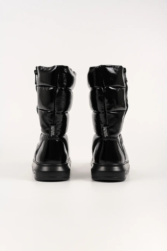 Karl Lagerfeld śniegowce skórzane KAPRI KOSI KL44573A.F0X czarny