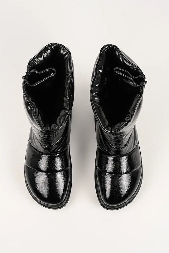 Karl Lagerfeld śniegowce skórzane KAPRI KOSI KL44573A.F0X