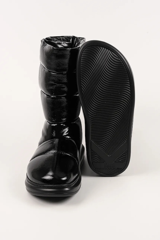 Karl Lagerfeld śniegowce skórzane KAPRI KOSI KL44573A.F0X