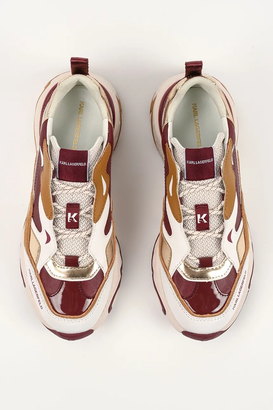 Karl Lagerfeld sneakersy BLAZE brązowy KL62423A.4N1